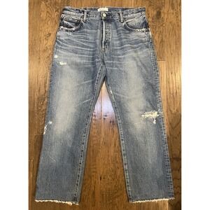 Classic Blue Straight Leg Jeans